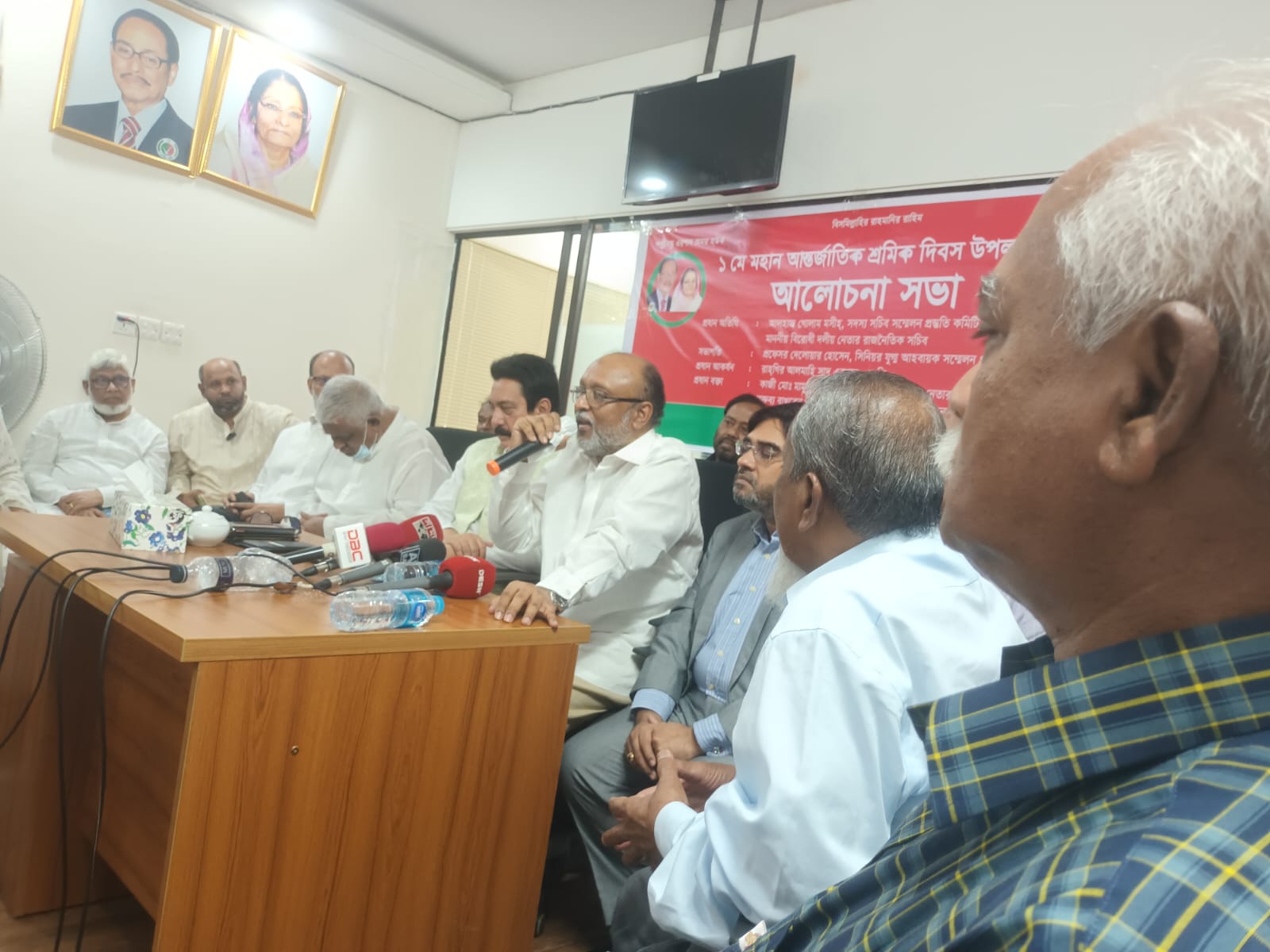 “শ্রমিকদের কাছে এরশাদ চিরস্মরণীয় হয়ে থাকবেন”–গোলাম মসীহ