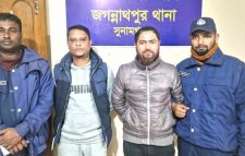 জগন্নাথপুরে গ্রেপ্তার ছাত্রলীগের দুই নেতা