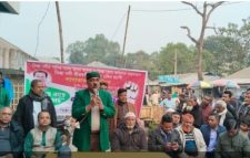 জলঢাকায় তিস্তার পানির ন্যায্য হিস্যা আদায়ে দুইদিনের কর্মসূচি বাস্তবায়নে  গণসংযোগ