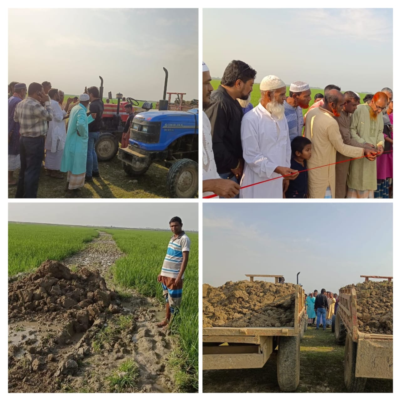 নিজ অর্থায়নে গ্রামীণ অবকাঠামো উন্নয়নে শিশির মনির