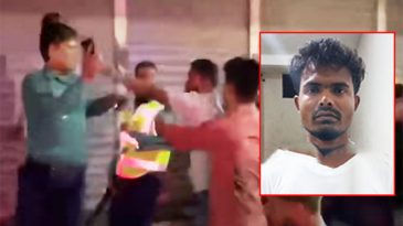 সিলেট জিন্দাবাজারে পুলিশের উপর হা*মলা : শরীফ গ্রে ফ তা র
