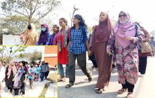 শিক্ষার্থীরা ধ*র্ষকদের শাস্তির দাবিতে সিলেটে বিক্ষোভ করেছে