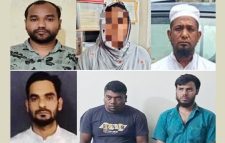 এক নারীসহ র‌্যাব-পুলিশের জালে ৬ জন আ*টক