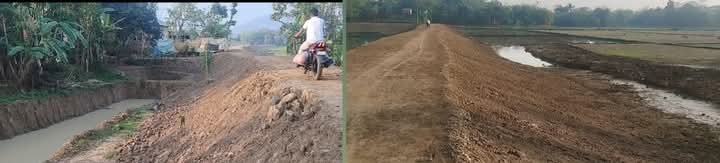 দোয়ারাবাজার সীমান্তে ৯৭ লাখ টাকার ফসল রক্ষা বাঁধ নির্মাণ প্রকল্পে অনিয়মের অভিযোগ উঠেছে