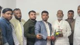 সিলেটে শ্রমিক নেতা মো: সোরমান আলী কে কৃষিজীবী ট্রেড ইউনিয়নের সংবর্ধনা প্রদান