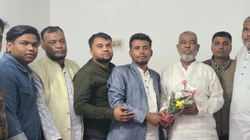 সিলেটে শ্রমিক নেতা মো: সোরমান আলী কে কৃষিজীবী ট্রেড ইউনিয়নের সংবর্ধনা প্রদান
