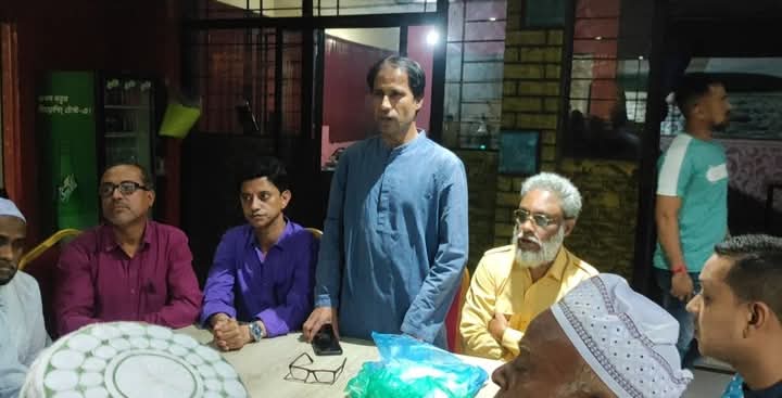 ছাতক পৌর বিএনপির নবগঠিত আহবায়ক কমিটির প্রথম সভা অনুষ্টিত