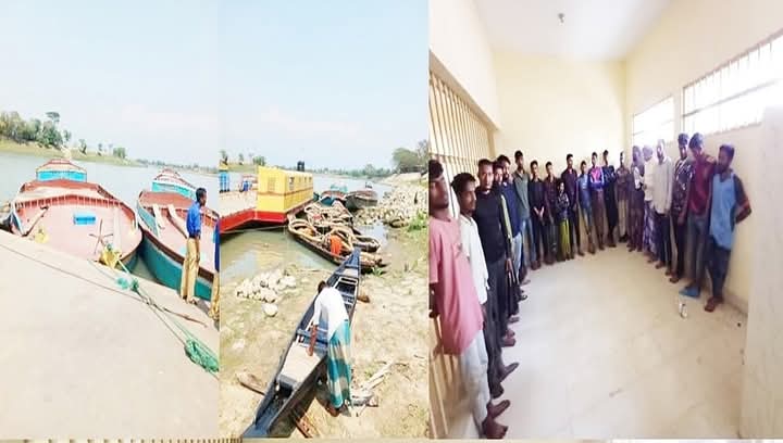 দোয়ারাবাজার থানা ও সেনাবাহিনীর যৌথ অ*ভিযানে ২৩ জন গ্রে*ফতার