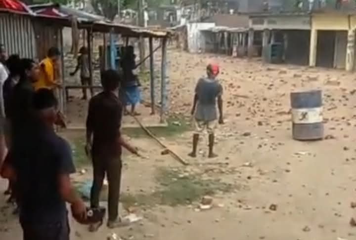 ছাতকের কামারগাঁও বাজারে দুই পক্ষের সং*ঘর্ষে আ*হত ২০