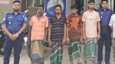 ছাতক থানা পুলিশের অভিযানে রাজনৈতিক মামলার আসামী সহ গ্রে*ফতার ৪