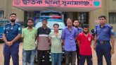 ছাতকে থানা পুলিশের অভিযানে বিভিন্ন মামলার গ্রেফতার ৫ জন