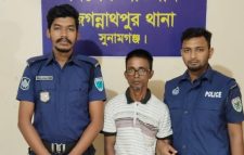 জগন্নাথপুরে ইয়াবা সহ মাদক ব্যবসায়ী গ্রেপ্তার