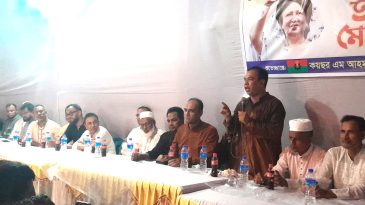 কেন্দ্রীয় বিএনপির সদস্য কয়ছর এম আহমদ জগন্নাথপুরে নেতাকর্মীদের সাথে ঈদের শুভেচ্ছা বিনিময় করেছেন