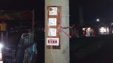 নীলাদ্রি লেকে’র পাড়ে অবৈধ বিদ্যুৎ সংযোগ রাতভর সরবরাহ