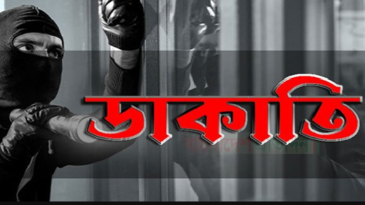 সাতছড়ি সড়কের সুরমা চা বাগানে গাছ ফেলে ডাকাতি