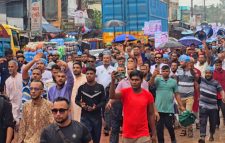নিখোঁজ এম ইলিয়াস আলীর সন্ধান ও ষড়যন্ত্রমূলক অপপ্রচারের প্রতিবাদে উত্তাল গোয়ালাবাজার