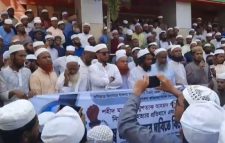 দিরাইয়ে মাওলানা মুশতাক গাজীনগরীর হত্যার প্রতিবাদে বিক্ষোভ মিছিল ও সমাবেশ অনুষ্ঠিত