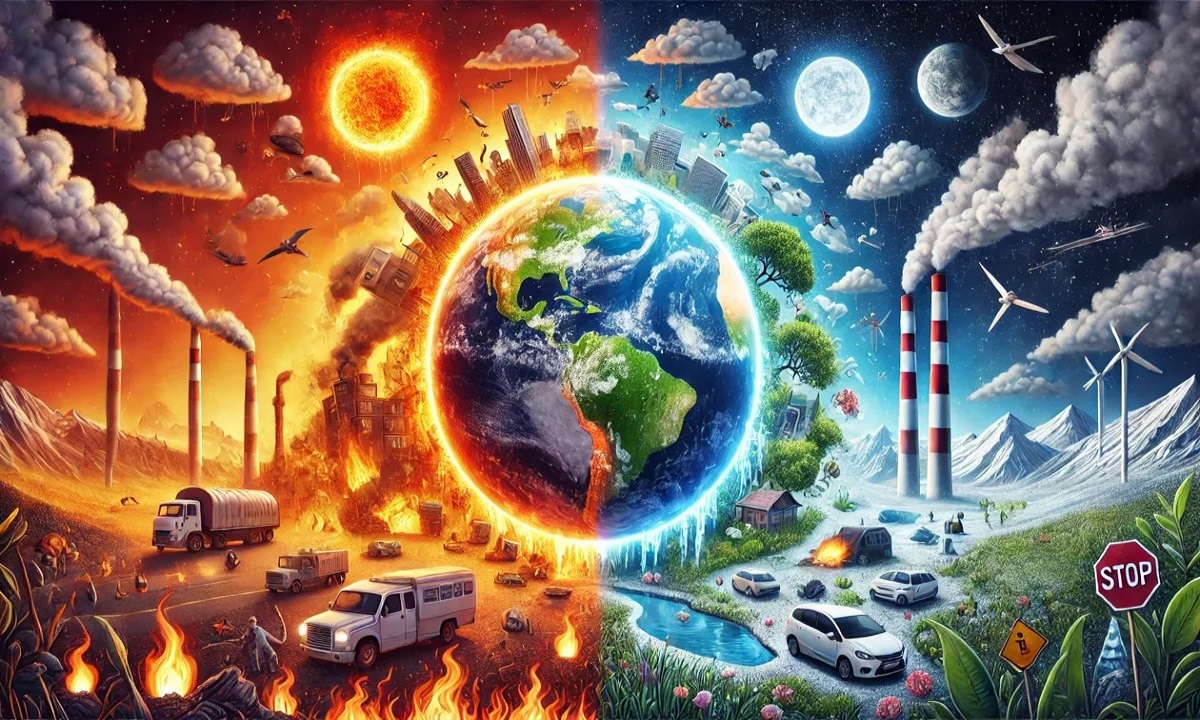 বৈশ্বিক জলবায়ু পরিবর্তনের বিরূপ প্রভাব-আমাদের করণীয়