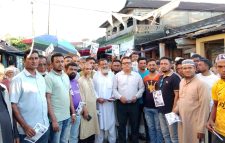দিরাইয়ে নাছির চৌধুরী’র পক্ষে ৩১ দফার লিফলেট বিতরণ