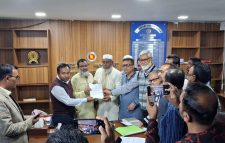 দিরাই-শাল্লা আসনে বিএনপির নাছির উদ্দিন চৌধুরীর মনোনয়নপত্র সংগ্রহ