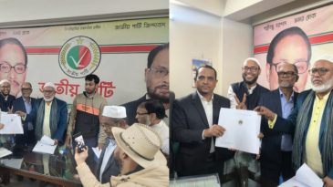 সিলেট-৪ আসনে লাঙ্গলের কাণ্ডারি সাবেক ছাত্রনেতা মুজিবুর রহমান ডালিম